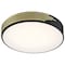 Access Lighting Maestro, LED Flush Mount, Black Finish, Acrylic Lens Acrylic 49951LEDD-BL/ACR - alternate 10